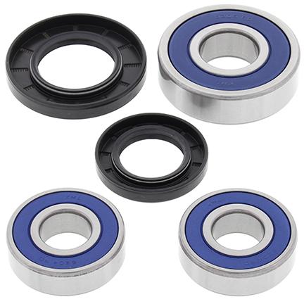 All Balls Racing Wheel Bearing Kit Rear 93-20 Suz Gsf/Gsx/Gsxr/Rf/Sfv/Sv, Allballs 25-1269 Road