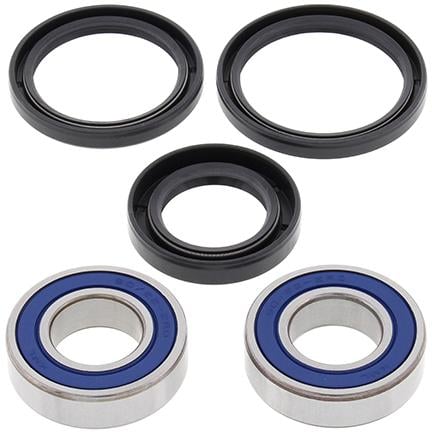 All Balls Racing Wheel Bearing Kit Front 93-20 Yam Fzr/Vmx/Xjr/YZF, Allballs 25-1450 Road