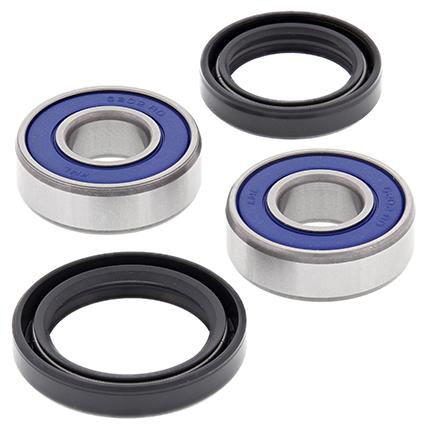 All Balls Racing Wheel Bearing Kit Rear 88-22 Yam XV250, Allballs 25-1455 Road
