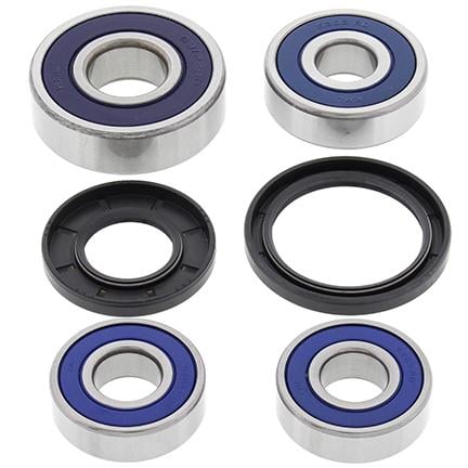 All Balls Racing Wheel Bearing Kit Rear 84-02 Yam Fz/Fzr/Fzx/Rz/Tdm/Xj/Xtz, Allballs 25-1238 Road