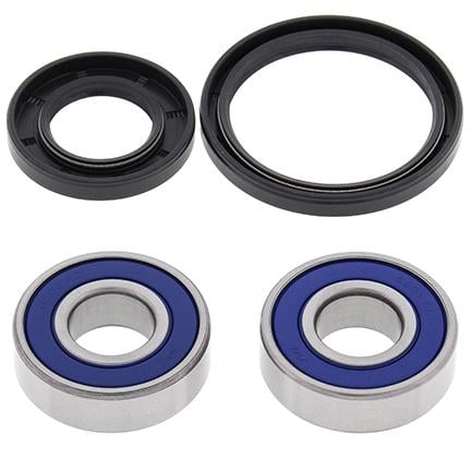 All Balls Racing Wheel Bearing Kit Front 87-07 Yam Bw/Fzs/Trx/YZF, Allballs 25-1472 Road