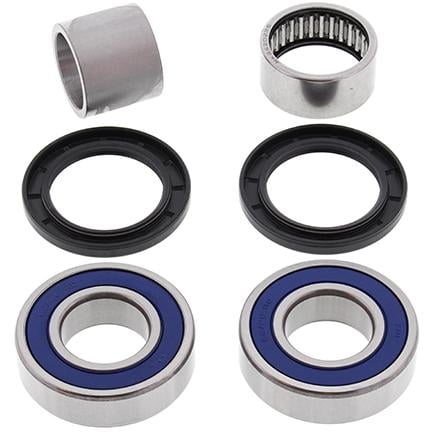 All Balls Racing Wheel Bearing Kit Rear 03-16 Yam FZ6/Fzs/YZF-R6, Allballs 25-1476 Road