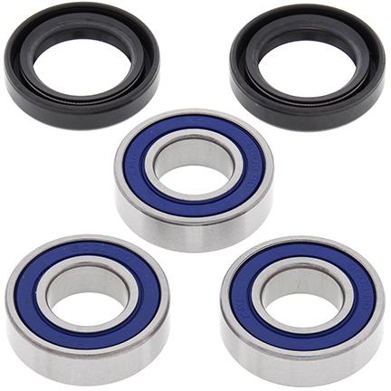 All Balls Racing Wheel Bearing Kit Rear 07-22 Hon CRF150R, Allballs 25-1540 Dirt