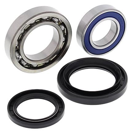All Balls Racing Wheel Bearing Kit Rear 06-10 Yam YFM450FX, Allballs 25-1567 ATV
