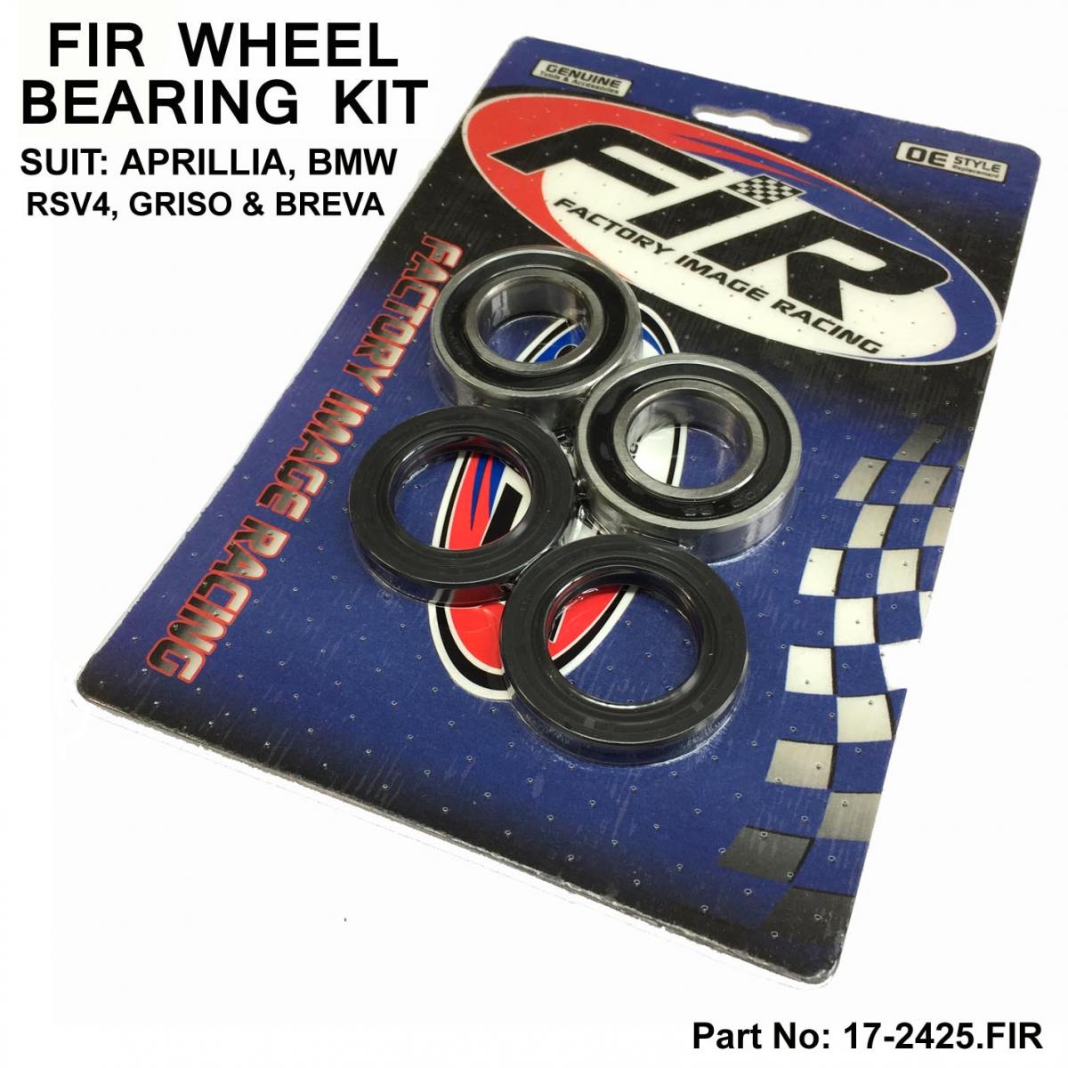 Factory Image Racing Wheel Bearing Kit Aprilia Bmw, Moto Guzzi, Factroy Image Racing