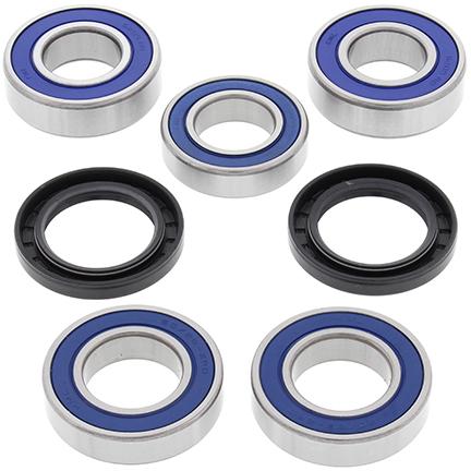 All Balls Racing Wheel Bearing Kit Rear 03-07 Honda CBR600/1000RR, Allballs 25-1492 Road