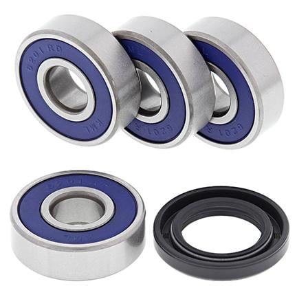 All Balls Racing Wheel Bearing Kit Rear 08-21 Suzuki DR-Z50/70, Allballs 25-1573 Dirt