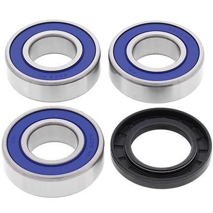All Balls Racing Wheel Bearing Kit Rear 06-21 Suzuki Vl/Vlr/Vz/Vzr/M109R, Allballs 25-1582 Road