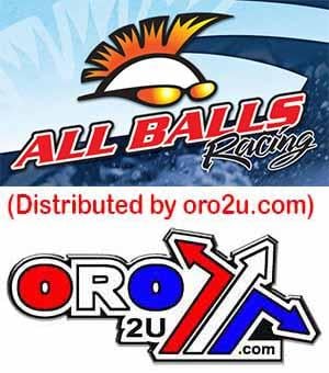 All Balls Racing Wheel Bearing Kit Rear 06-21 Suzuki Vl/Vlr/Vz/Vzr/M109R, Allballs 25-1582 Road