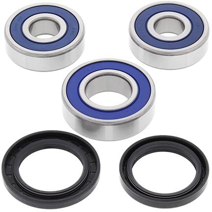 All Balls Racing Wheel Bearing Kit Rear 02-16 Triumph Scramb/Thrux/Bonny, Allballs 25-1587 Road