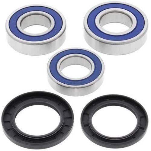 All Balls Racing Wheel Bearing Kit Rear 06-14 Yamaha FZ8/YZF-R1 Ltd, Allballs 25-1547 Road