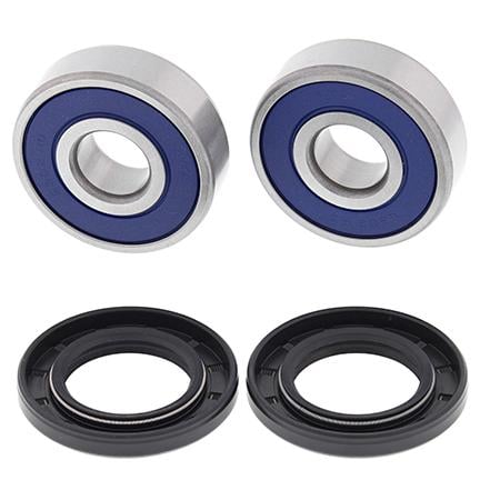 All Balls Racing Wheel Bearing Kit Rear 00-10 Kawasaki KL250 Super Sherpa, Allballs 25-1529 Road