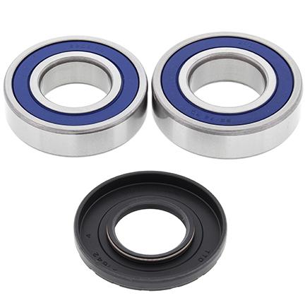 All Balls Racing Wheel Bearing Kit Rear 09-21 Polaris RZR170, Allballs 25-1667 ATV
