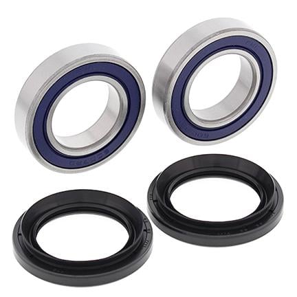 All Balls Racing Wheel Bearing Kit Rear 2013 Yam YFM125 Grizzly, Allballs 25-1660 ATV