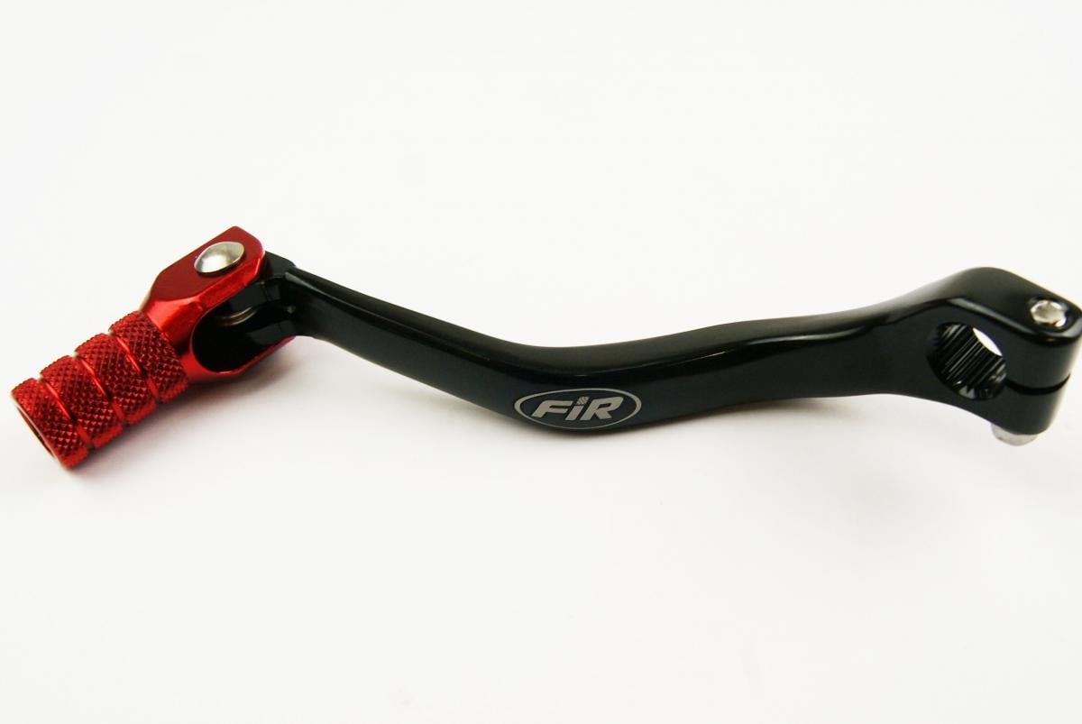 Factory Image Racing Gear Lever Shift CR250 Black/Rd, FIR Brand, Black / Red 24700-KZ3-J50, !! Will Not Fit 18-19 CRF Models !!