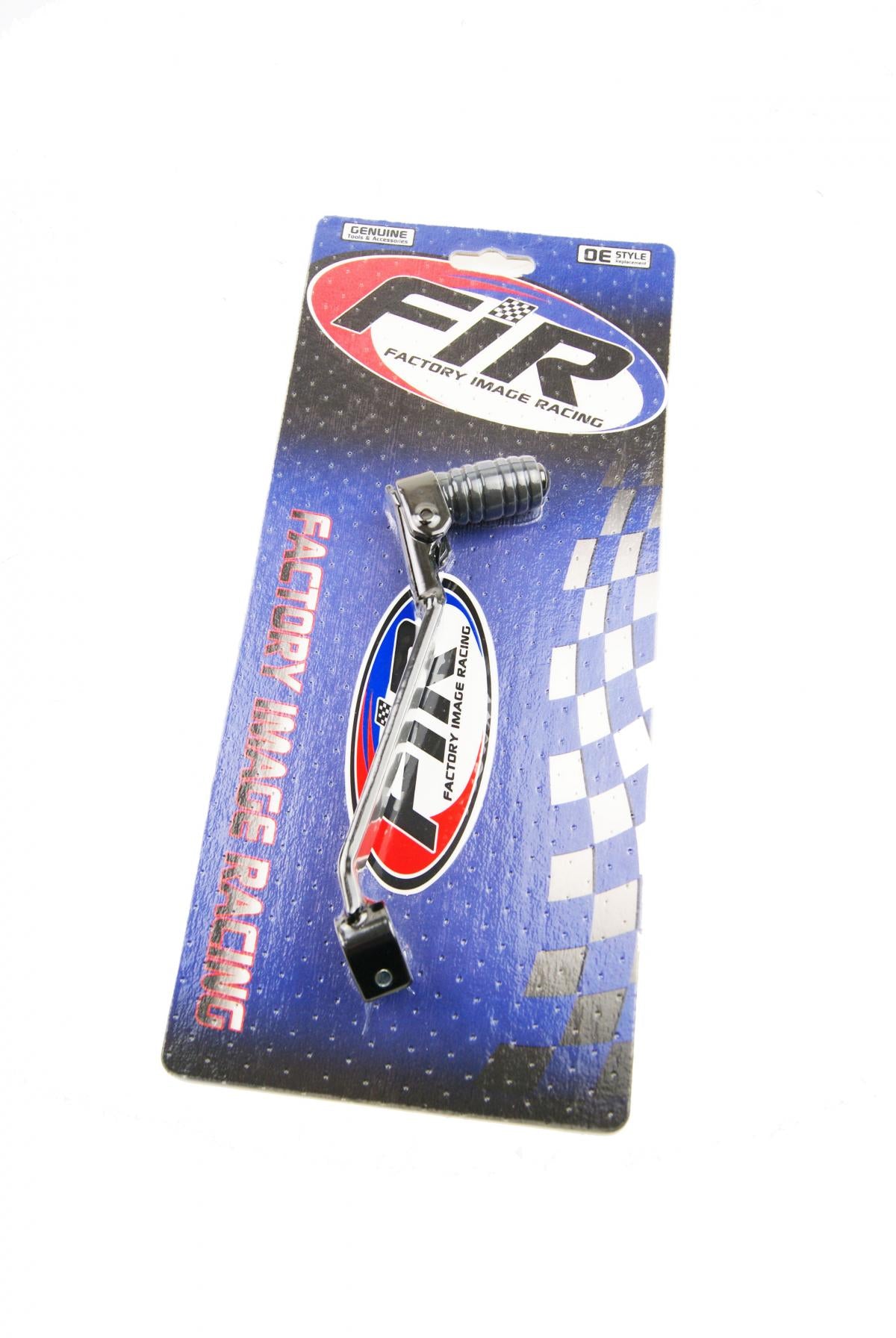 Factory Image Racing Gear Lever Steel Dr Suzuki, Black Folding End