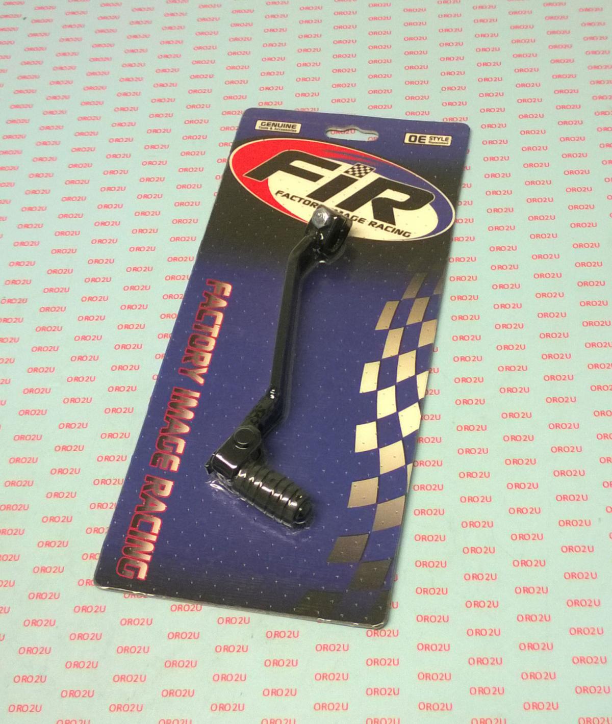Factory Image Racing Gear Lever Steel Dr Suzuki, Black Folding End