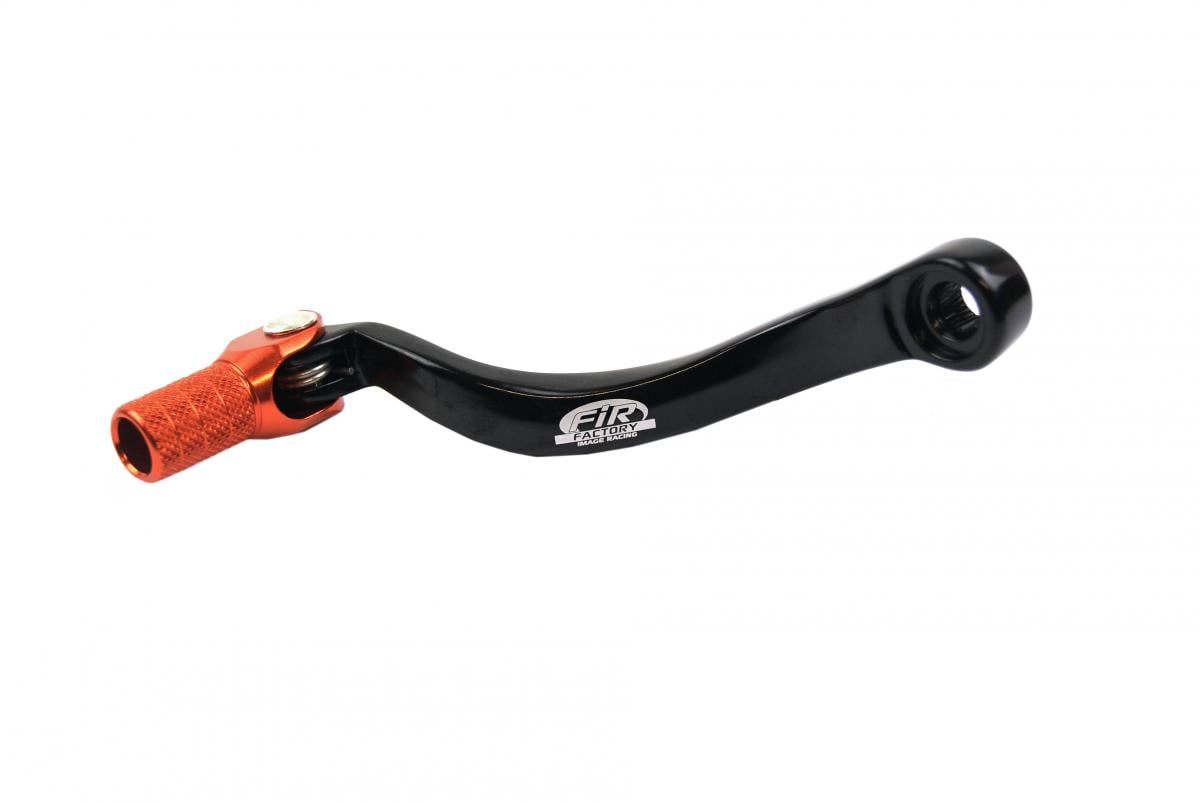 Factory Image Racing Gear Lever Shift KTM SX Exc, Aluminium Forged 54734031000, FIR Brand, Black & Orange