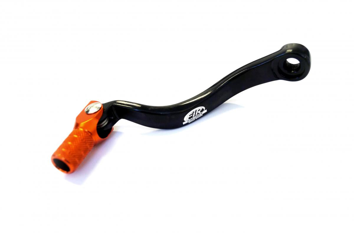 Factory Image Racing Gear Lever Shift KTM SX Exc, Aluminium Forged 54734031000, FIR Brand, Black & Orange
