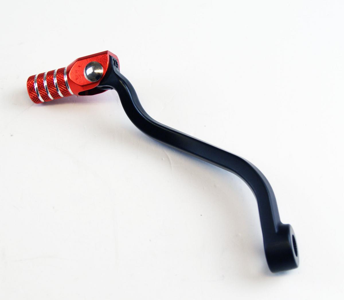 Rtech Plastics Gear Lever Alloy Black/Orange, KTM SXF, R-LEVC00KTM06