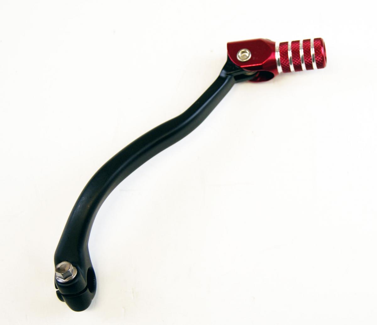 Rtech Plastics Gear Lever Shift Black / Red, KXF250 06-08 R-LEVC00KXF06
