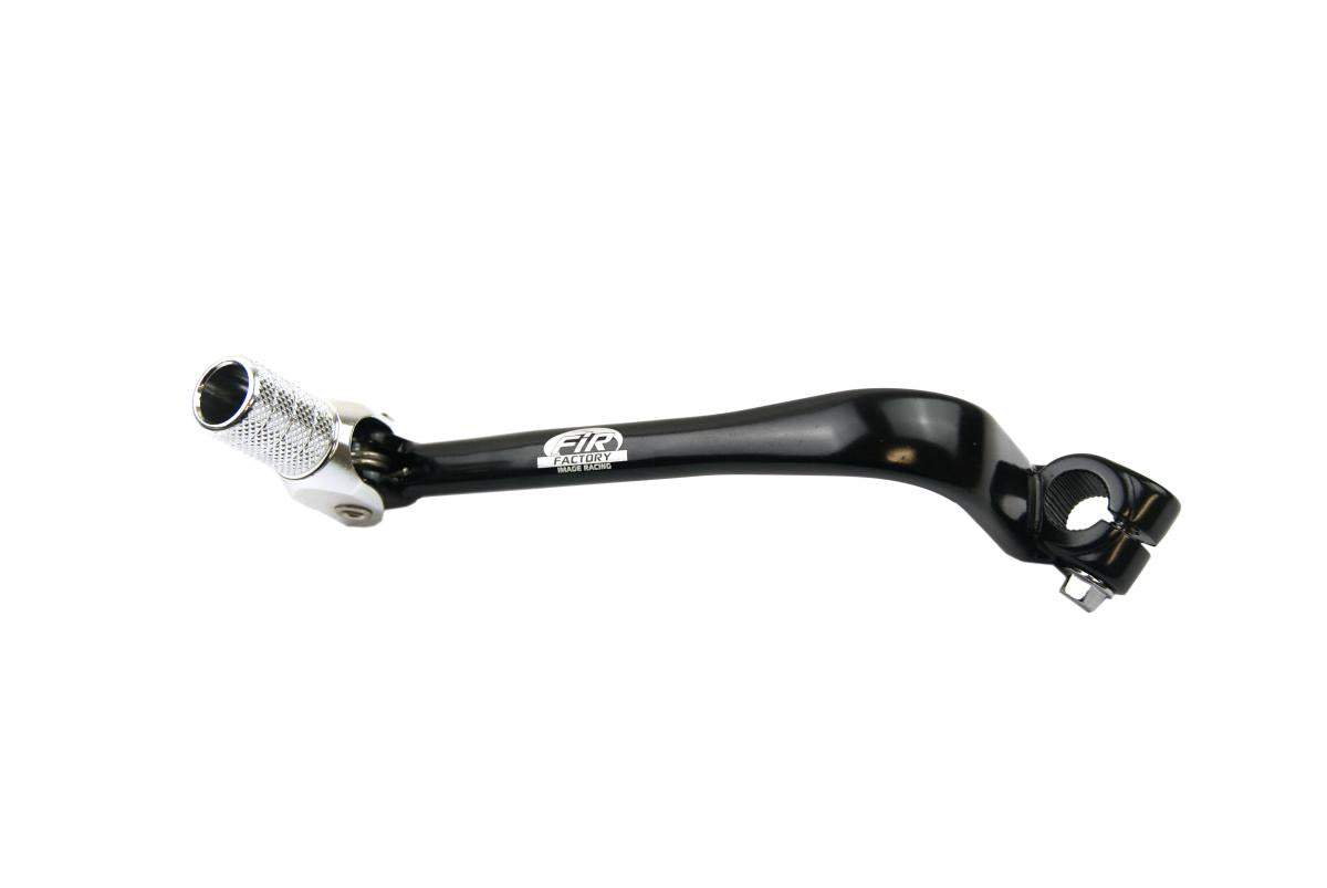 Factory Image Racing Gear Lever Shift Black KLX110, Aluminium Forged 13156-0039, FIR Brand, Black & Titanium