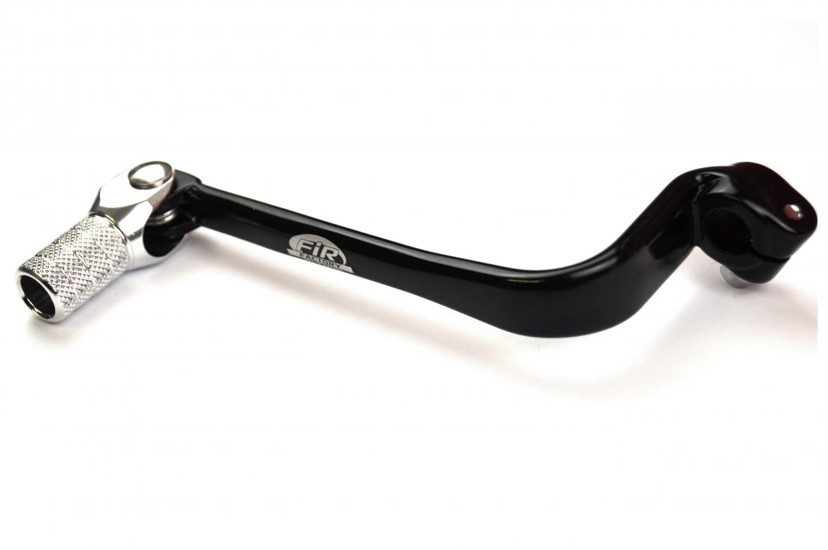 Factory Image Racing Gear Lever Shift Black KLX110, Aluminium Forged 13156-0039, FIR Brand, Black & Titanium