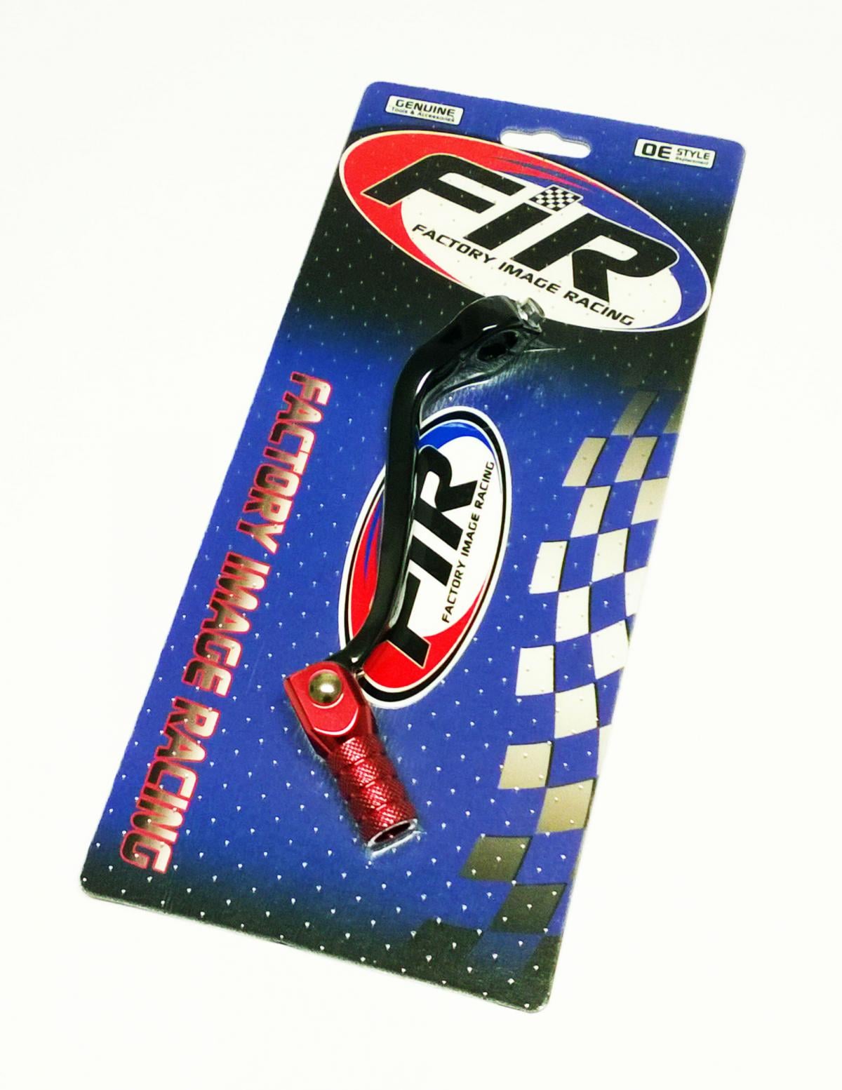 Factory Image Racing Gear Lever Shift 11-16 CRF450R, Aluminium Forged 24700-MEN-306, FIR Brand, Black & Red