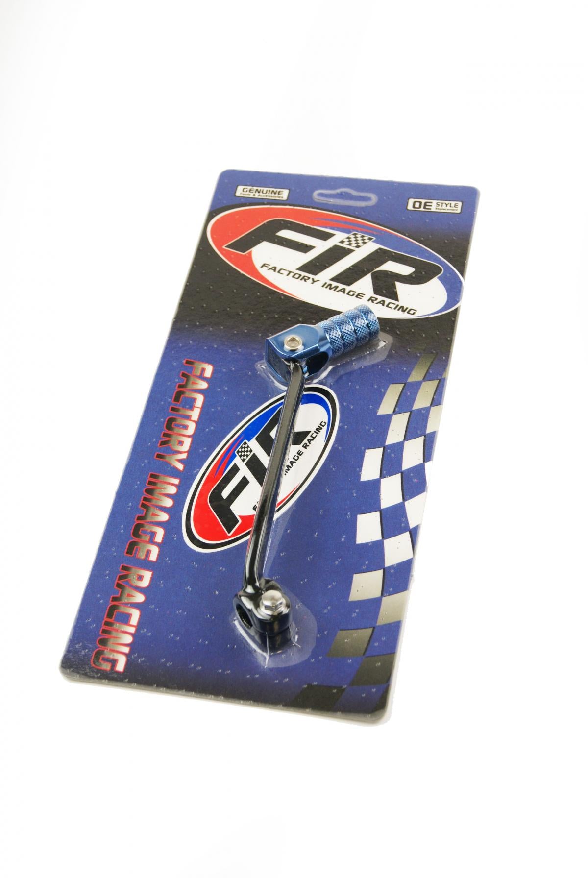 Factory Image Racing Gear Lever Shift WR 250 R X, Aluminium Forged 3D7-18110-00, FIR Brand, Black & Blue