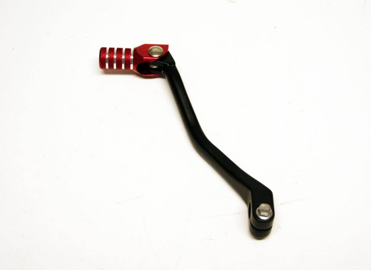 Rtech Plastics Gear Lever Alu Black / Red, Gasgas 250-300 R-LEVC00GAS01