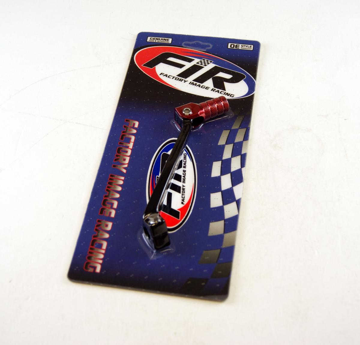 Factory Image Racing Gear Lever Shift 17-18 CRF450R, Black/Red 24700-MKE-305