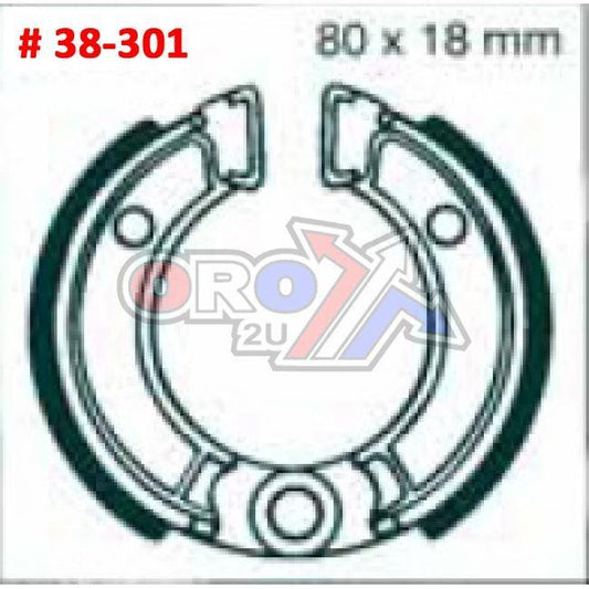 Factory Image Racing Brake Shoes H301