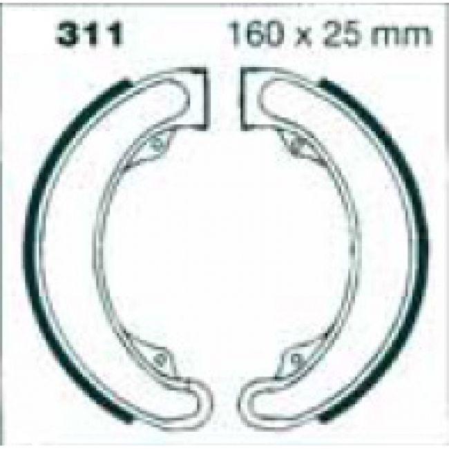 Brake Shoes 19-78-1979 Honda XL250 Ebc S311 H311