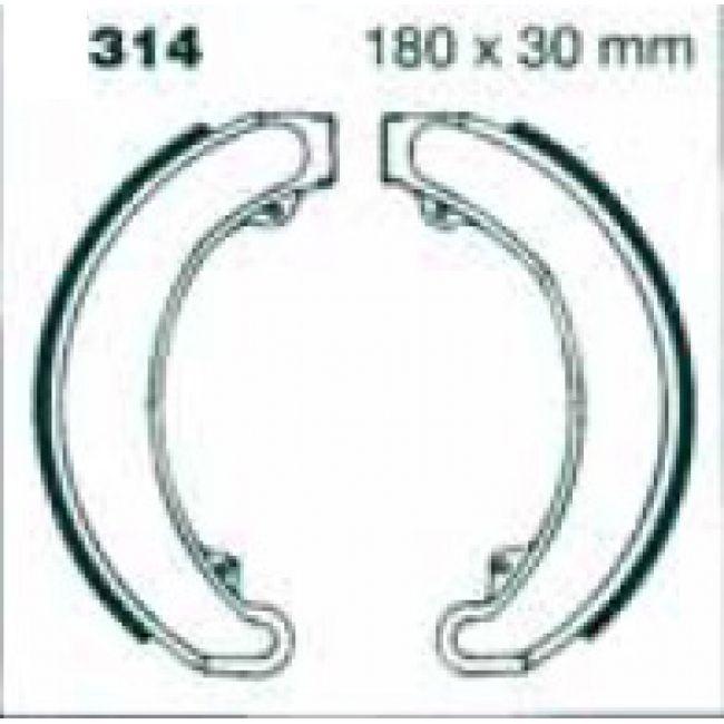 Brake Shoes Ebc H314, VB119 S314