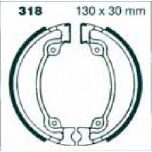 Brake Shoes Honda Xl 400 500 600 Ebc H318 VB136 S318