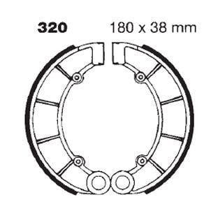 Dirt Racing Brake Shoes Vesrah VB129