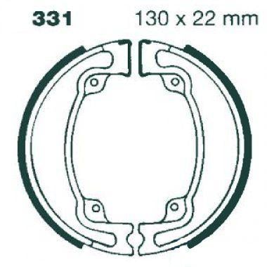 Brake Shoes Honda CR125 CR250 CR480 CR500 Ebc H331 S331