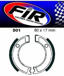 Factory Image Racing Brake Shoes Y501 PW50 (1980 to 2020) Zinger