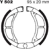 Factory Image Racing Brake Shoes Y502