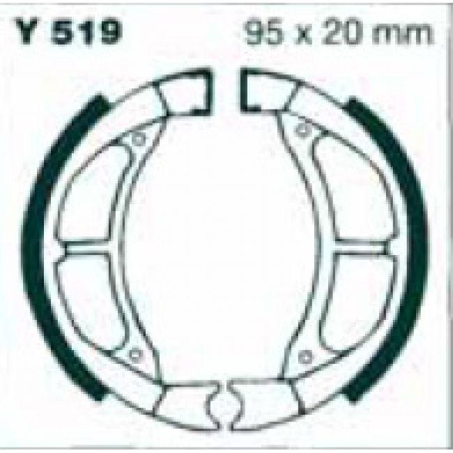 Factory Image Racing Brake Shoes Set Y519, VB226
