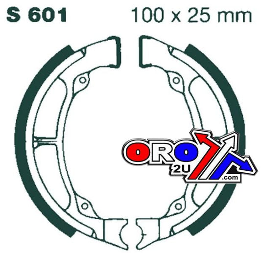 Brake Shoes Suzuki Ebc S601