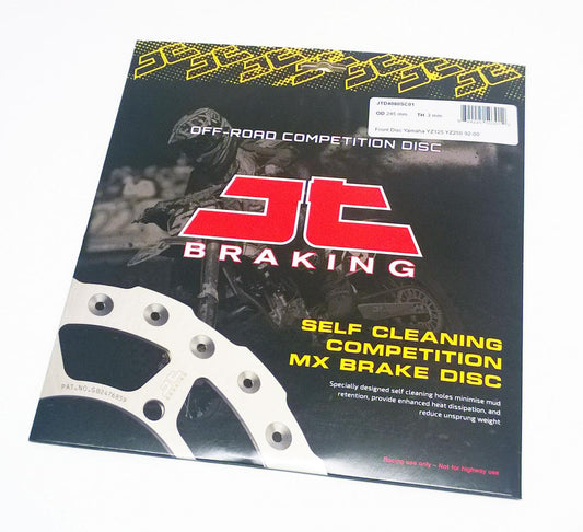 Disc Brake Front YZ WR Jt, JTD4080SC01 Yamaha, Self-cleaning Holes