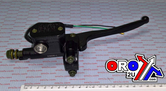 Rijomotor Front Master Cylinder Black, Front With Light Switch, 121409851