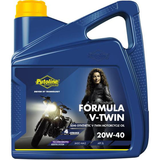 4LT FORMULA V TWIN 20/40w, PUTOLINE, FORMV20/40-4, 4LT BOX = 4