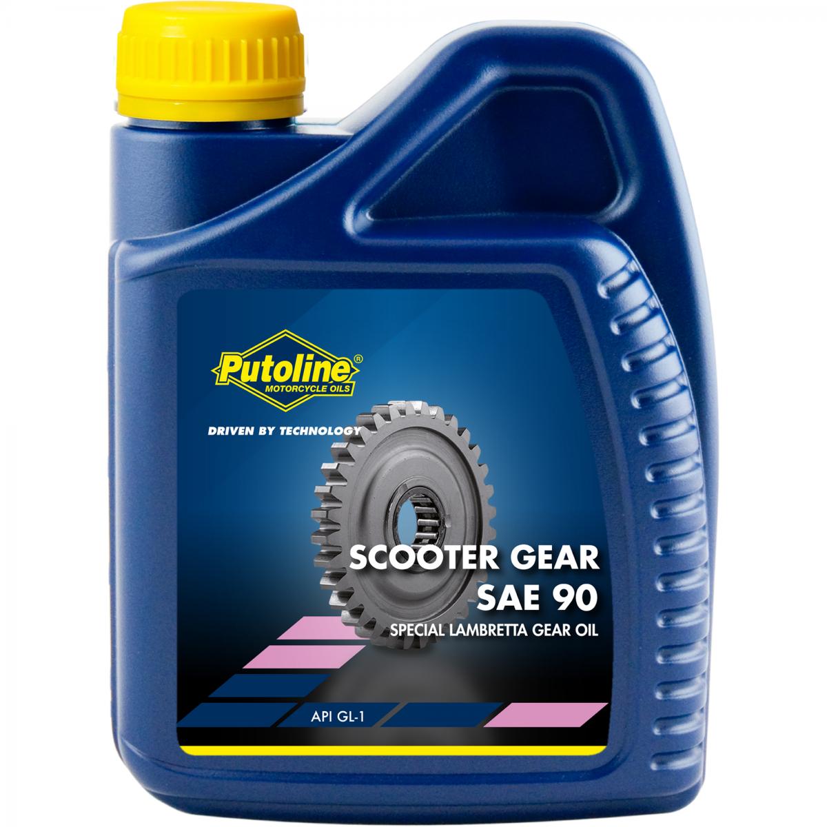 1LT SCOOTER GEAR OIL 90w, (LAMBRETTAS) PUTOLINE, 74053, BOX = 12
