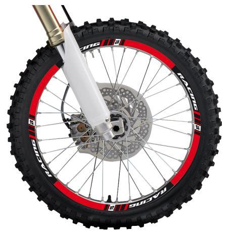 Blackbird Graphics Rim Sticker Red Racing 5081/60, Blackbird