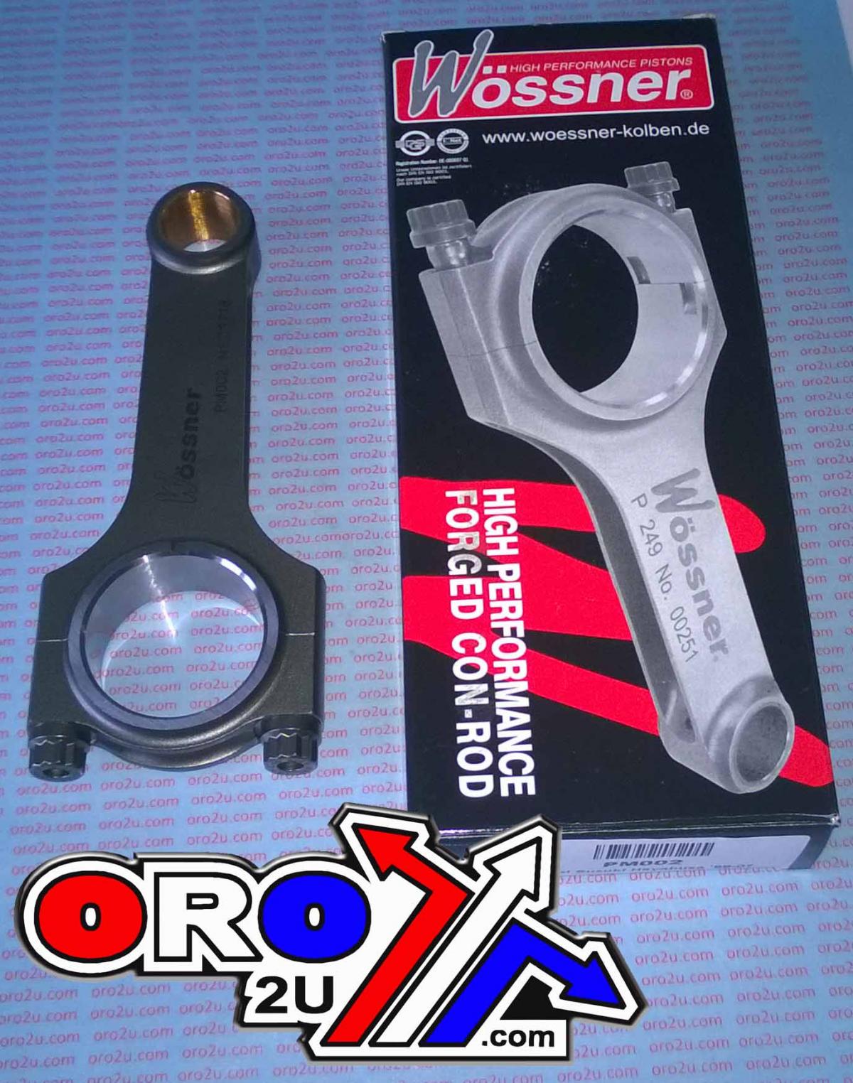 Connecting Rod Set 4 1300 Hayabusa, Wossner KCRM002H Suzuki Road