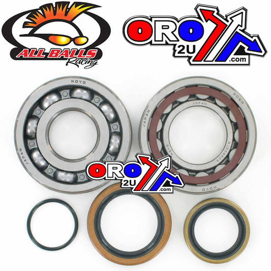All Balls Racing Crankshaft Bearing & Seal Kit, Allballs 24-1097 KTM 125 200