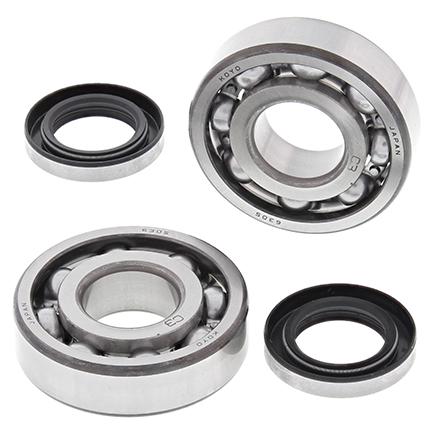 All Balls Racing Crankshaft Bearing & Seal Kit, Allballs 24-1044 KDX200 83-90