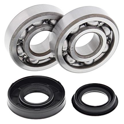 All Balls Racing Crankshaft Bearing & Seal Kit, Allballs 24-1095 Sportsman 90